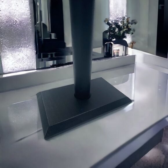 Bracelet Bar l Black l Leatherette l  Medium - 10”  l New - Picture 6 of 11